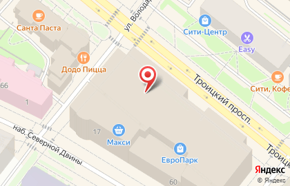 Салон женской одежды Elis на Троицком проспекте на карте