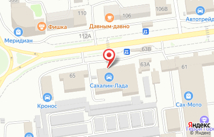Магазин масел на розлив Oil Bar в Южно-Сахалинске на карте