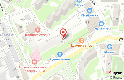 Стоматологическая поликлиника в Ростове-на-Дону на карте