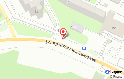 Шиномонтажная мастерская Атмосфера на улице Архитектора Свиязева на карте