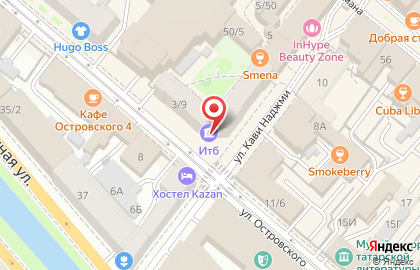 Инвестторгбанк на улице Островского на карте