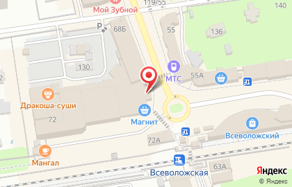 Мастерская в Санкт-Петербурге на карте