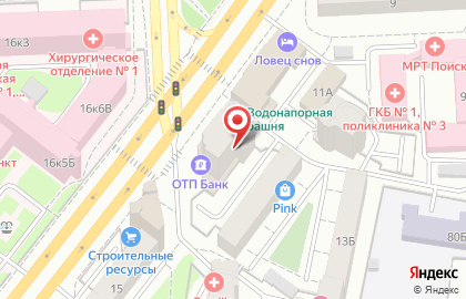 Медицинский центр косметологии Jeternel на улице Воровского на карте