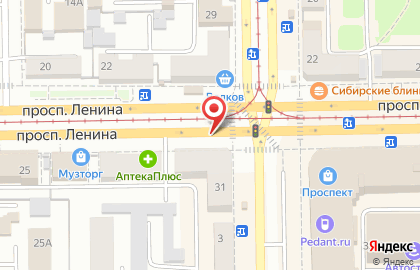 Блок питания на проспекте Ленина на карте