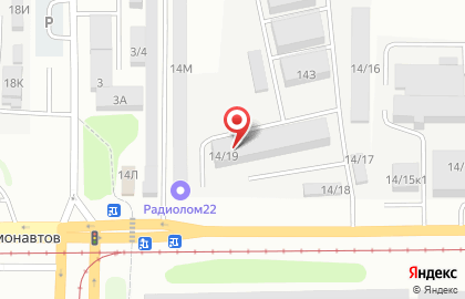 Центр в Барнауле на карте