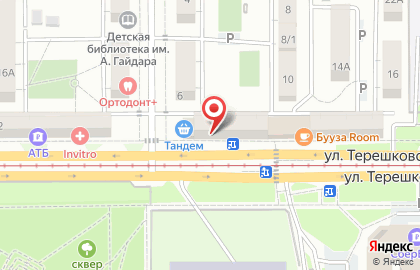 Магазин разливных напитков Вобла в Октябрьском районе на карте