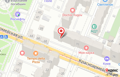Торгово-производственная компания Уралкомплект на Красноармейской улице на карте