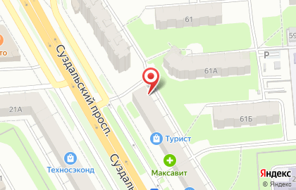 Магазин Крепёж во Владимире на карте