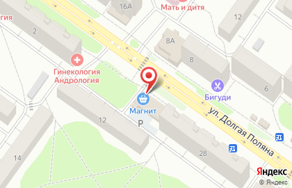 Супермаркет Магнит в Костроме на карте