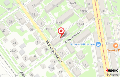 Аптека низких цен ФМ-Фарм на Московской улице на карте