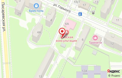 Магазин слуховых аппаратов Техника слуха на улице Горького на карте