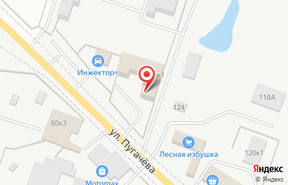 Автосервис ИнтерАвто на Омской улице на карте