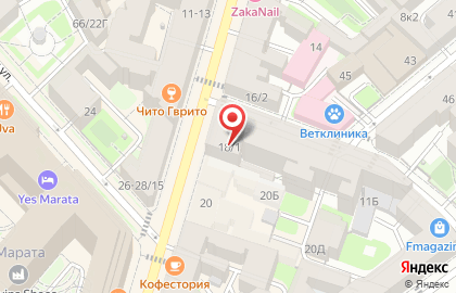 Гадалка в Санкт-Петербурге на карте