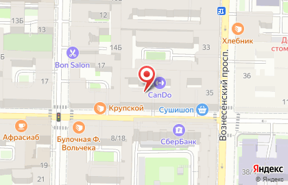 Банк ОТКРЫТИЕ на проспекте Римского-Корсакова на карте