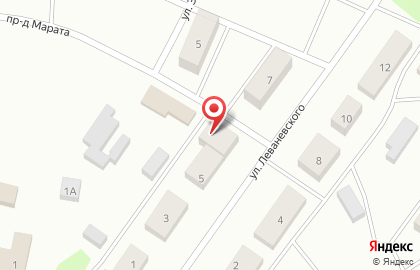 Торгово-сервисная фирма ТоргСервис на улице Леваневского на карте