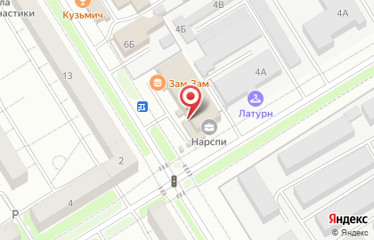 Пекарня Мамин Хлеб в Московском районе на карте