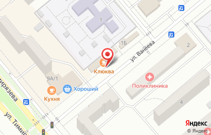 Зооцентр на ​Ванеева, 1Б на карте