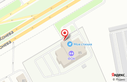 Школа плавания Моя стихия в Кировском районе на карте