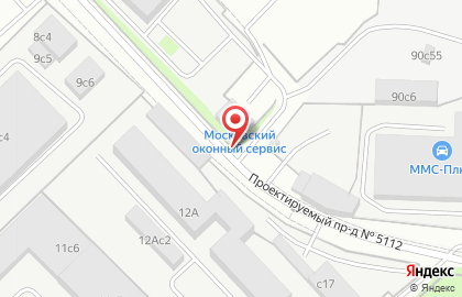 Автостоянка Мгса в Печатниках на карте