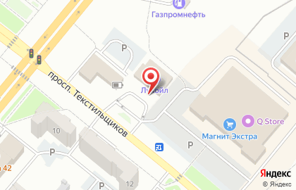 Автокомплекс Smart на проспекте Текстильщиков на карте