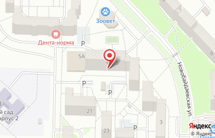 Продуктовый магазин в Новокузнецке на карте