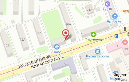 Школа скорочтения и развития интеллекта IQ007 на Краматорской улице на карте