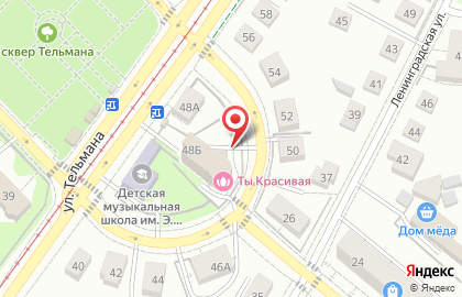 Бизнес-центр М2 на карте