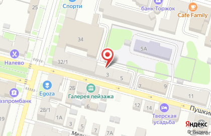 Фонд имущества Тверской области на карте