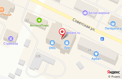 Сервисный центр Pedant.ru на Советской улице, 22А на карте
