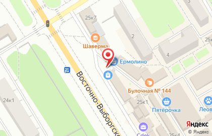 Магазин входных и межкомнатных дверей Двери Нева в Санкт-Петербурге на карте