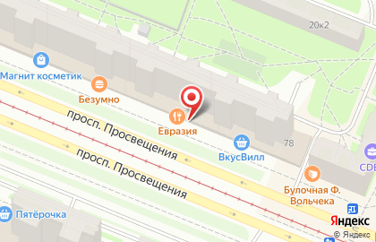Магазин Модница в Санкт-Петербурге на карте