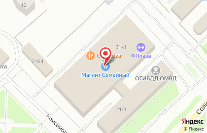 Студия Mango, студия на Солнечной улице на карте