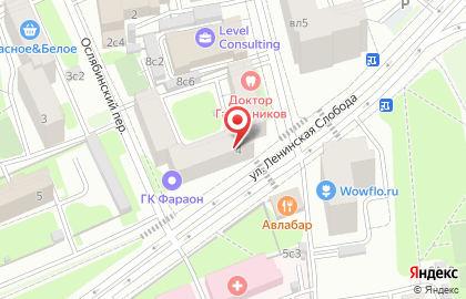 Общественный пункт охраны порядка Южного административного округа в Москве на карте