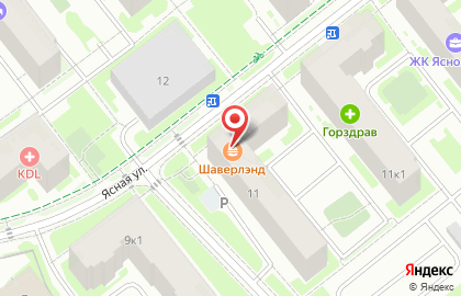 Кафе Еврик в Санкт-Петербурге на карте