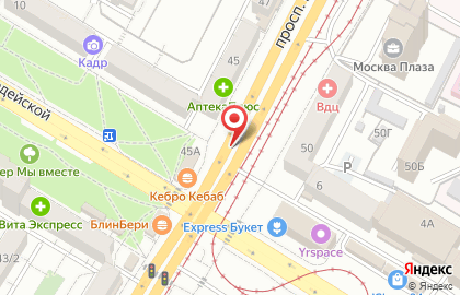 Конструкция Сити формат (1, 2х1, 8 м) от РА Экспресс-Сити в Центральном районе на карте
