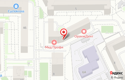 Студия красоты Перламутр в Ленинградском районе на карте