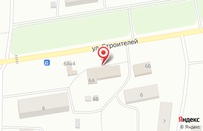 Аптека ФармаБазис на улице Строителей на карте