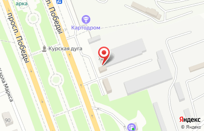Почта России в Курске на карте