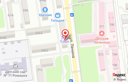 Панацея на улице Ленина на карте