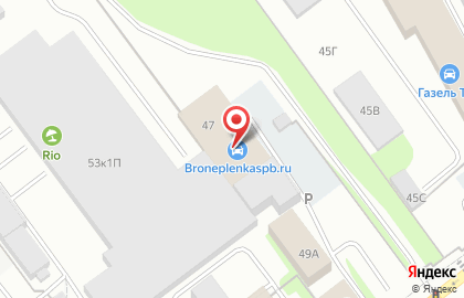Компания по выделке кожи и меха Эллада в Фрунзенском районе на карте