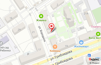 Сервисный центр №1 в Чкаловском районе на карте