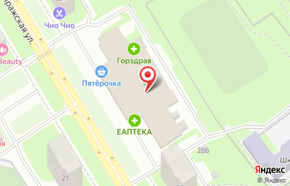 Булочная Лавка пекаря на Пражской улице на карте