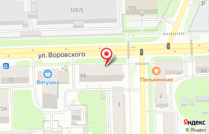 ООО Ф.Б.Р. на улице Воровского на карте
