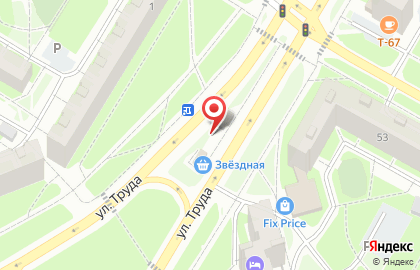 Киоск по продаже печатной продукции Псков-Печать на проспекте Энтузиастов на карте