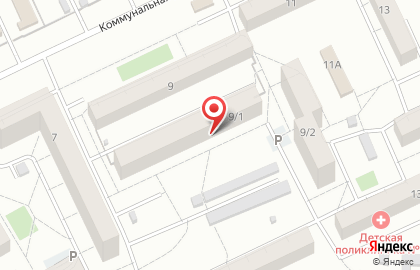 Сауна на Коммунальной на карте