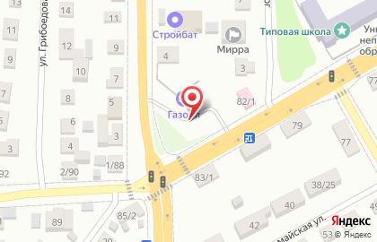 АЗС в Иваново на карте