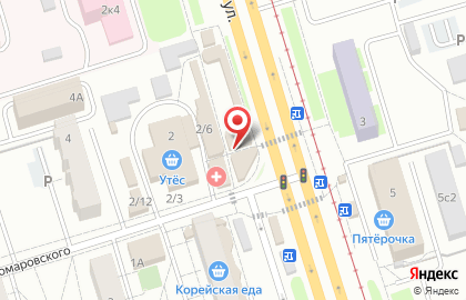 Магазин мяса индейки ИндиФуд в Металлургическом районе на карте
