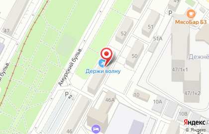 Фирменный центр систем навигации и радиосвязи Дорога ДВ на Амурском бульваре на карте