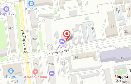 Кафе Sushi stop на улице Плеханова на карте