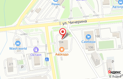 Магазин алкогольной продукции Винлаб на улице Чичерина на карте